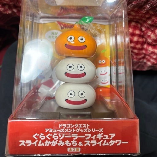 ドラクエ　ソーラーフィギュア スライムかがみもち