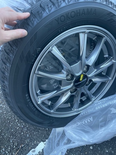 新品　4本セット 155/65R14 75Q ヨコハマ アイスガード スタッドレス