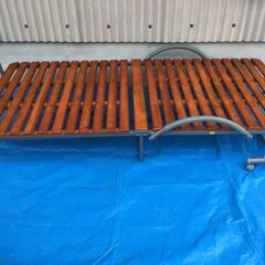 折りたたみベッド　シングル　すのこ　