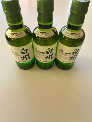 サントリーシングルモルトウイスキー白州