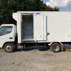 (弊社在庫管理番号:0584)H26年式　三菱ふそう　キャンター　冷蔵冷凍車　低温-30℃設定　東プレ製　デュオニック　標準ロング　２トン積載　２エバ　ステン床　左サイド扉　ラッシング２段　の画像
