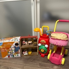 おもちゃセット　シルバニア　メルちゃん　アンパンマンゴルフ