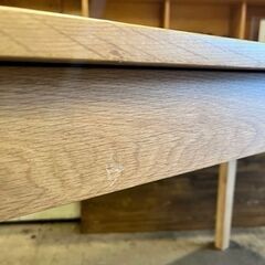 《売約済》【池上店】  無印良品 MUJI 無印 オーク材 コンソールテーブル テーブル 引き出し デスク おしゃれ ナチュラル デスク　DESK 作業台　無印良品 木製デスク オーク材の画像