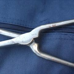 ビンテージ　理容用具 鉄製 昔のヘアアイロン コテ こて パーマネントコテ 昭和レトロ の画像