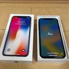 Apple iPhone X スペースグレー 5.8インチ 256GB