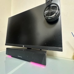 HP 27インチ フルHD IPS モニター＋Fire TV Stickの画像