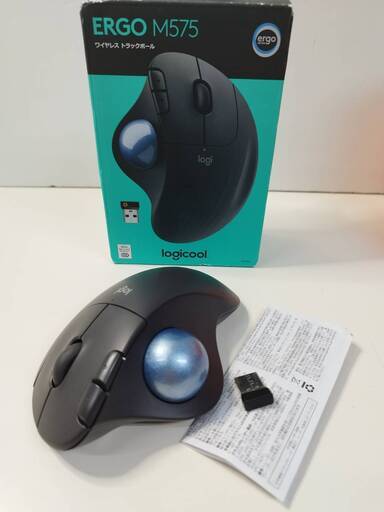 Logicool ERGO M575GR トラックボール マウス