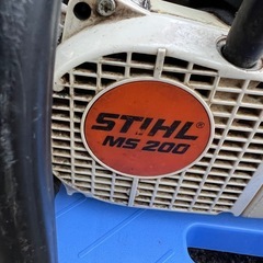 早い者勝ち！STIHL  エンジンチェーンソー MS200 現状 ジャンクの画像