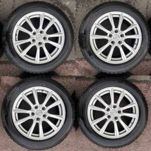 バリ溝!! 215/60R17 PCD114.3　アルファード　YOKOHAMA ice guard IG50 Plus