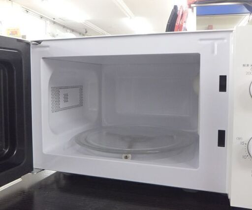 ニトリ 電子レンジ 2019年製 MM720CUKN3 17L ターンテーブル 50Hz専用 ホワイト キッチン家電☆ 札幌市 北区 