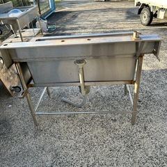 シンク　深型　現状　業務用　マルゼンの画像