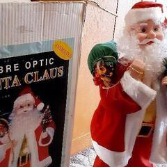 光る✨音楽が流れる🎵横揺れする🎄クリスマス🎄ダンシングサンタクロース置物の画像