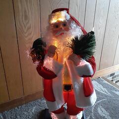 光る✨音楽が流れる🎵横揺れする🎄クリスマス🎄ダンシングサンタクロース置物の画像