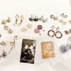 【新品未使用】イヤリング ピアス セット