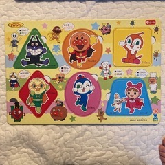 アンパンマン　乳幼児用パズル　
の画像