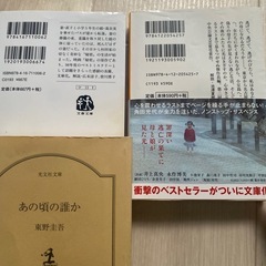 秘密　あの頃の誰か　八日目の蝉小説本セットの画像