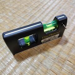 🌈エビス　ハンディーレベル　ED-10HLMB　水平器　強力磁石付き美品の画像