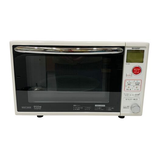 24C795_ジ SHARP シャープ 電子レンジ RE-S20E-W 2012年製 調理家電 キッチン家電 現状品 中古