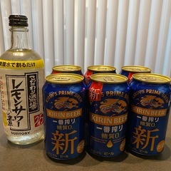お酒　ビール　チューハイ