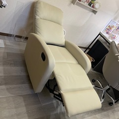  【手動】リクライニングソファ 【アイボリー】の画像
