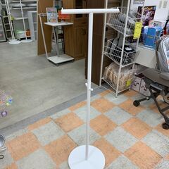 ポールハンガー 白 W(幅)37.0cm×D(奥行き)11.0c...