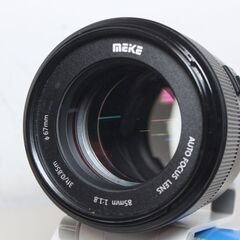 【現状品】Meike/85mm F1.8 FF STM/Eマウント用/単焦点レンズ ④の画像
