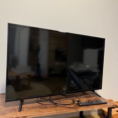 アイリスオーヤマ　40FB10P 40インチ　保護パネルつきの画像