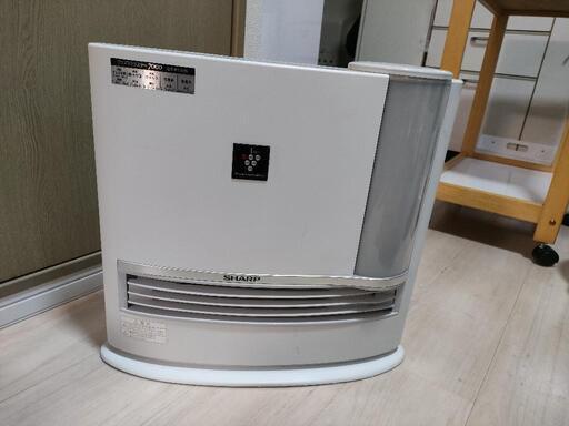 SHARP  加湿セラミックヒーター高濃度プラズマクラスター取説無し