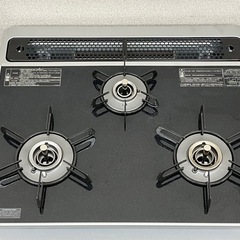 ★未使用品★タカラスタンダード 2024年製TN72AV60C ハイパーガラスコート トッププレート 3口コンロ 片面焼きグリル ビルトインガスコンロの画像