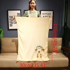 ぬいぐるみロールブランケットオフィス昼寝パンフランネル小さなブランケット空調シングル収納可能ブランケット　卸ます　転売OK　倒産品　まとめ売り　ネット商材　アマゾン引き上げ商品　メルカリ　副業の画像