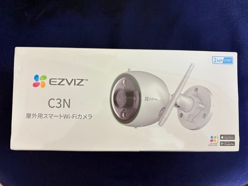 【新品】野外用Wi-Fi防犯カメラezviz CS-C3N