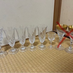 お譲りします！）中古のコップやワイングラス、カクテルグラス、ビールなどなどの画像