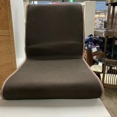 I2412-740 CAINZ 座椅子 ブラウン 毛玉有り 折り...