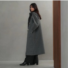 アストリアオディール シャギースタンドダッフルコート の画像