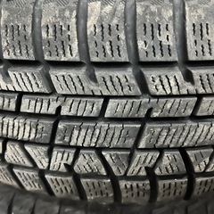 【完了御礼】あげます　スタッドレスタイヤ　工夫次第で使い道アリの画像