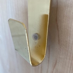 フライングタイガー　ドアフックミラー　ゴールドの画像