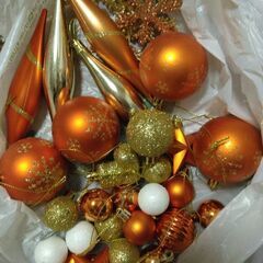 クリスマスツリーの飾り