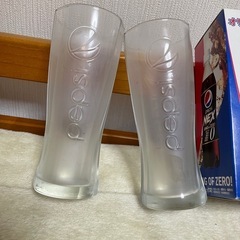 ペプシ　ガラスコップ　2セット