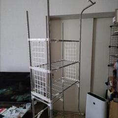 美品 ランドリーラック  の画像