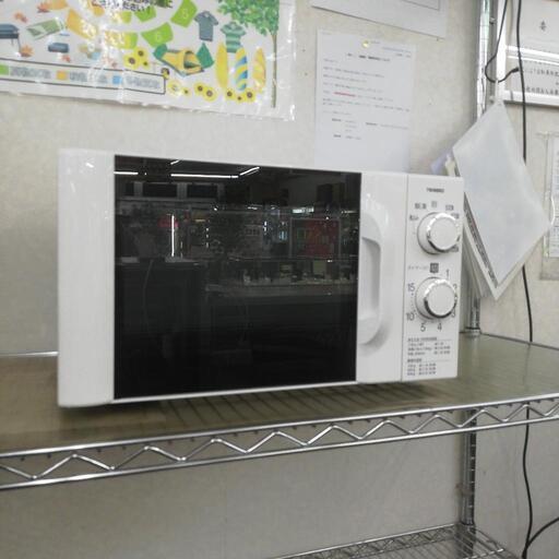 ☆ジモティー割引有☆ツインバード 電子レンジ 60Hz専用 DR-D419 2017年製 中古品