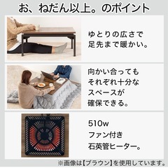 【美品】
ニトリ　こたつの画像