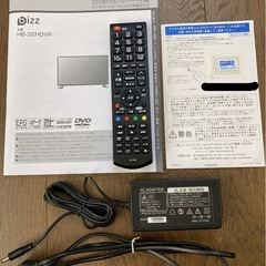 32型液晶テレビ DVD◎外付けHDDセットの画像