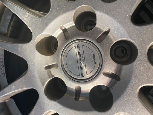 【値下げ!美品】アルファード 　YOKOHAMA タイヤホイール付 4本セット FD20 E70A dB work promising