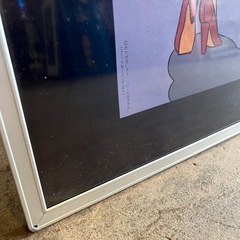 《売約済》【武蔵小山店】 わたせせいぞう FRIEND アートポスター AXIA ハートカクテル コミックモーニング 絵画 イラスト ポスター 額縁の画像