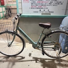 27型シティタイプの中古自転車お譲りします。