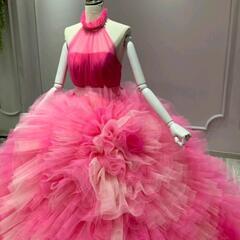 ウェディングドレス　カラードレス　kiyoko_hata(キヨコハタ)KH-0656 PINKに似てます！の画像