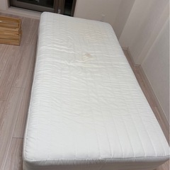 無印良品　脚付マットレスの画像