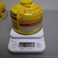 使い欠け PRIMUS プリムス ノーマルガス(小) IP-250G 残量は重さでご判断下さい。(缶自体の重さは約150g程度です)の画像