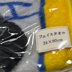 未使用　TDL ミッキー　フェイスタオルの画像