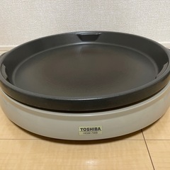 TOSHIBAホットプレートの画像